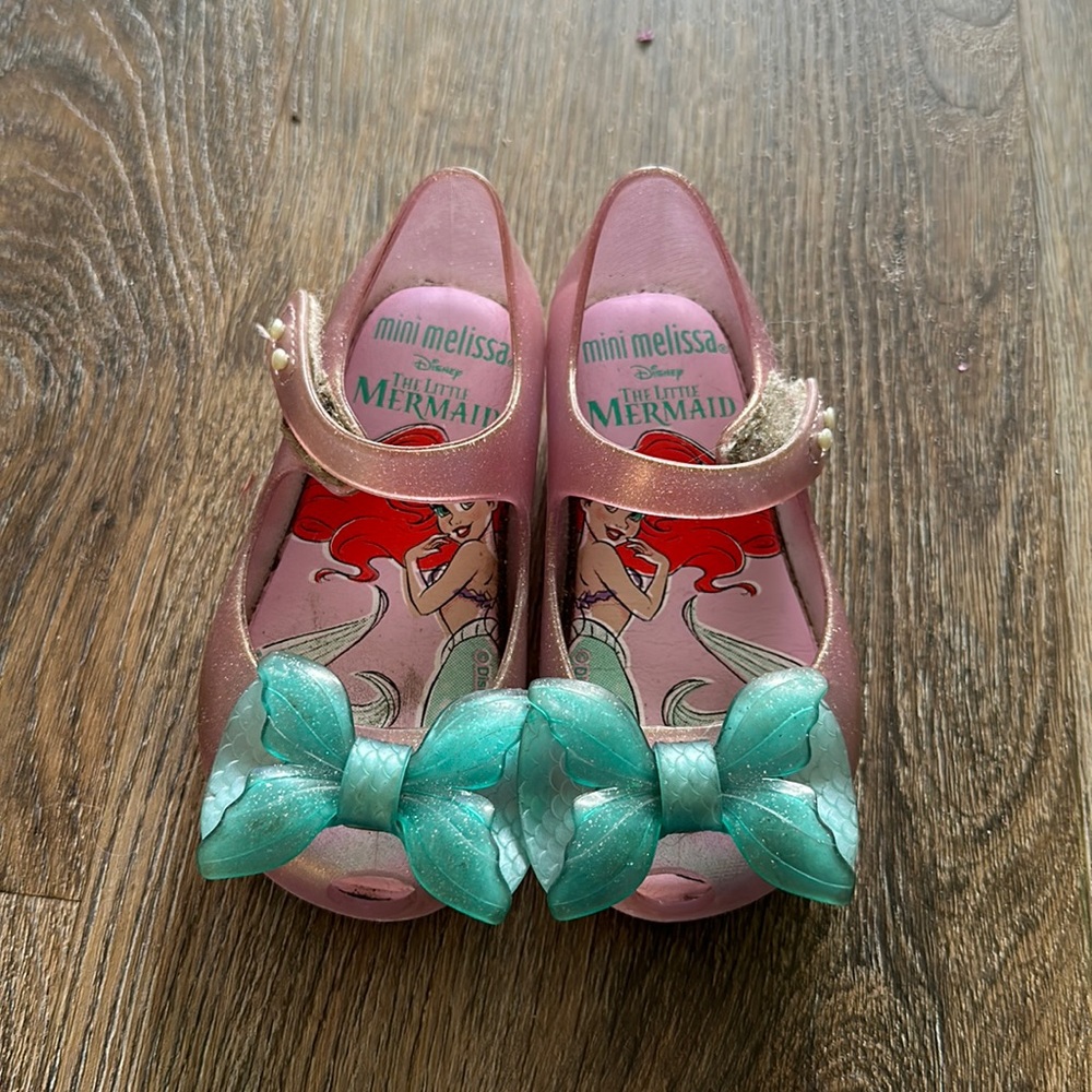 Little Mermaid Mini Melissa shoes